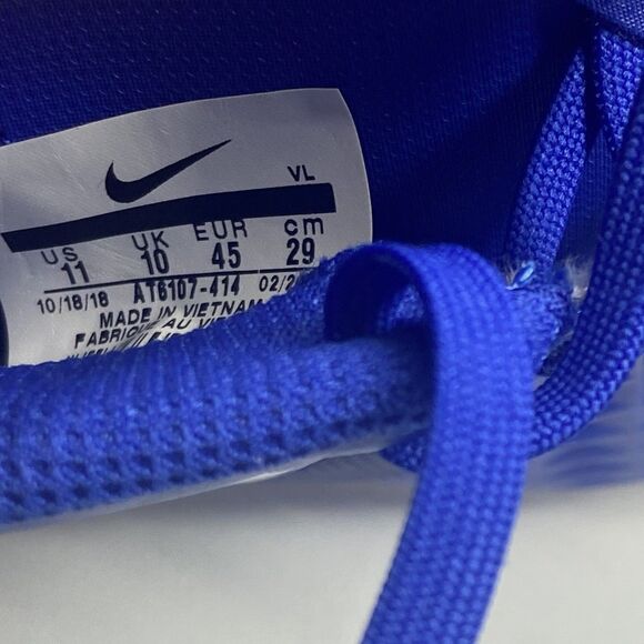 Nike Tiempo Legend‎ 8 Club FG Mens 11 Blue White Soccer Football Cleats Training main image 6